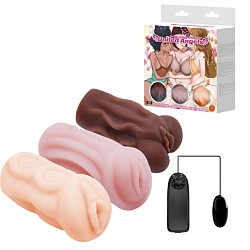 Kit Masturbadores Realísticos x3 United Angels